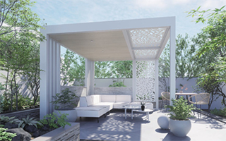 ホームヤードルーフシステム 天面用デザインパネル